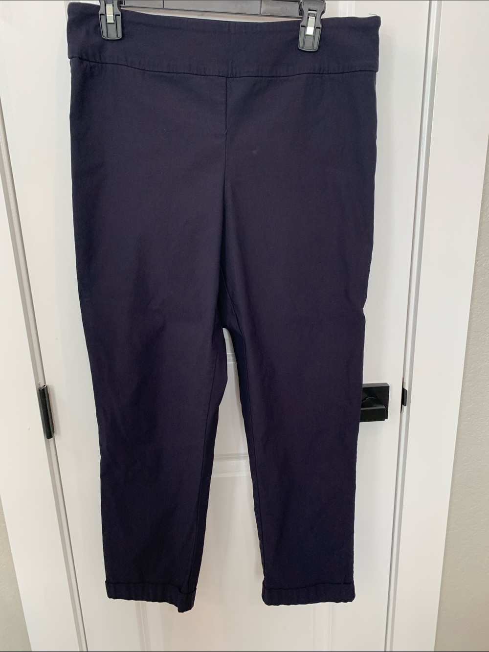 Tribal Dark Navy Pull-On Pants